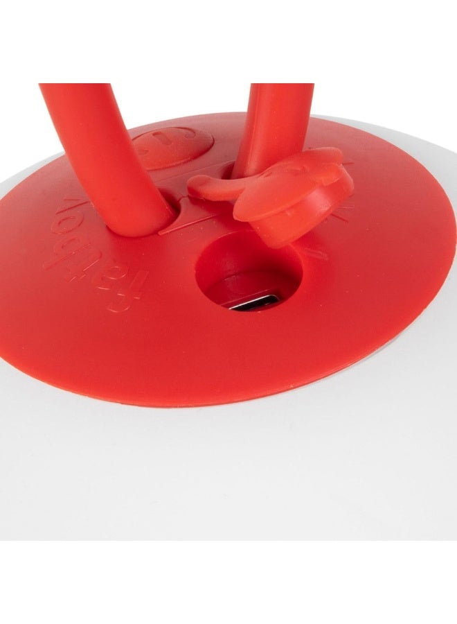 Fatboy Bolleke Duo Pack Hanging Light | Rechargeable LED light via USB connection | Portable ambient lighting | IP55 Splashproof | 3 Brightness Mode | 100 cm hanging loop, 20 cm Light - Red - Image 5